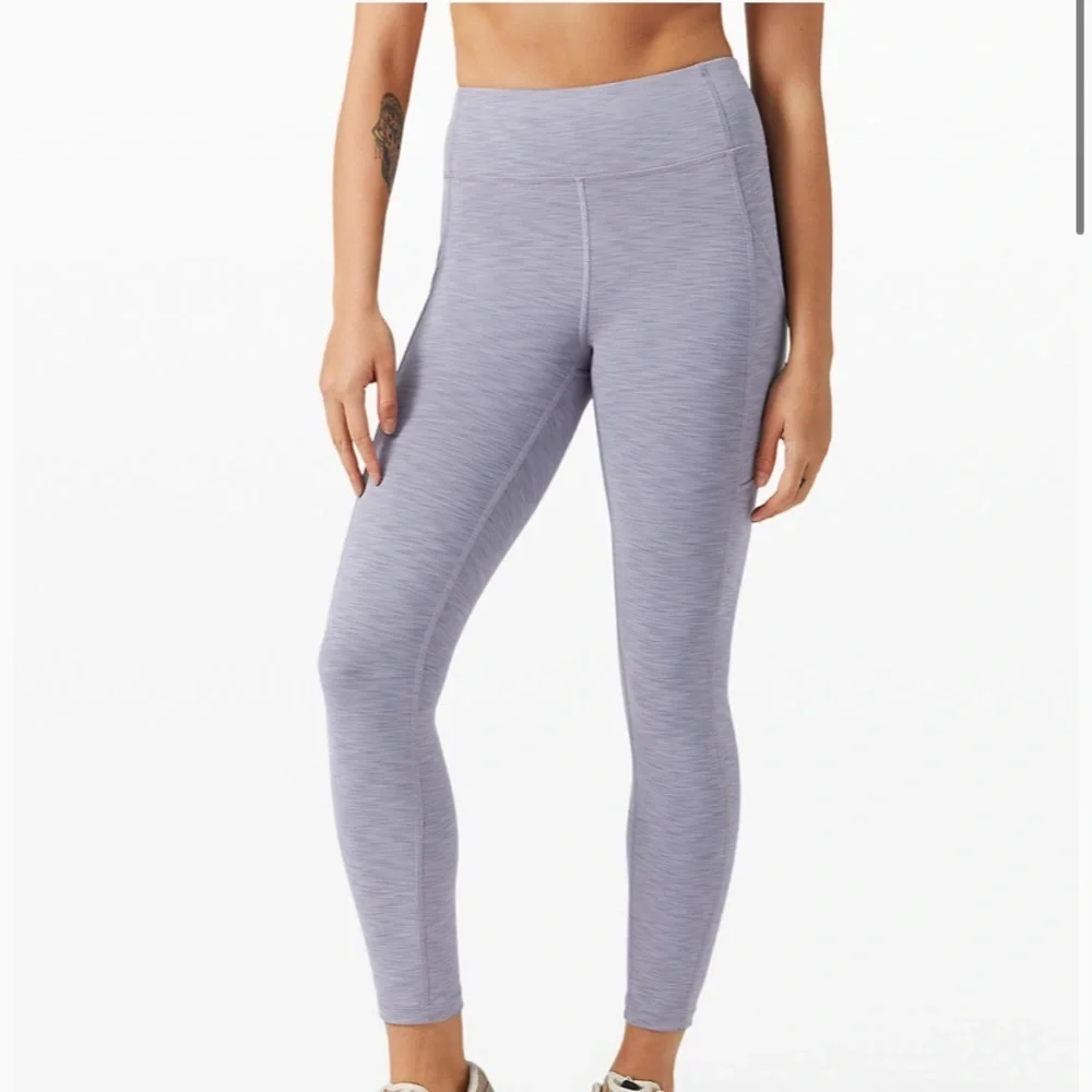 lululemon athletica invigorate Purple Leggings